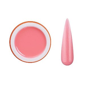 Gel Bluwe 30g UV LED Para Alongamento De Unhas Construtor Gummy Shine Profissional Variação:Gel Gummy Electra Pink