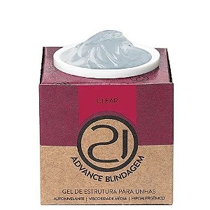 Gel Blindagem Ecoline Advance 32g UV LED Para Unhas Banho De Gel Alongamento Variação:Clear