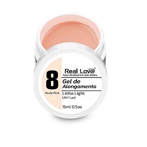 Gel Sculpting Real Love 15ml UV LED Para Alongamento De Unhas Profissional Variação:08