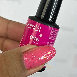Base Para Unhas Em Gel Candy Beltrat 10ml UV LED Para Blindagem E Esmaltação Variação:056 Chiclé