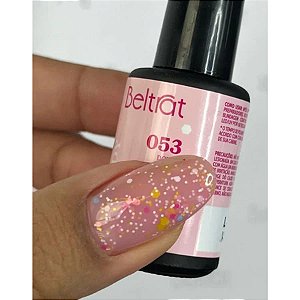 Base Para Unhas Em Gel Candy Beltrat 10ml UV LED Para Blindagem E Esmaltação Variação:053 Donut