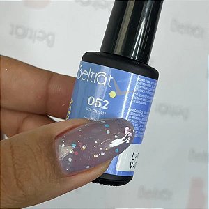 Base Para Unhas Em Gel Candy Beltrat 10ml UV LED Para Blindagem E Esmaltação Variação:052 Ice Cream