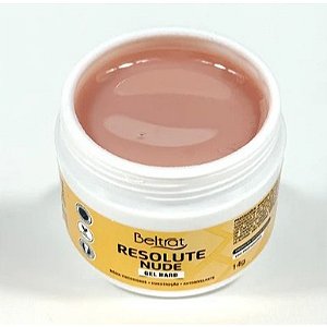 Gel Resolute Beltrat 14g UV LED Para Alongamento De Unhas Gel Construtor Variação:Nude