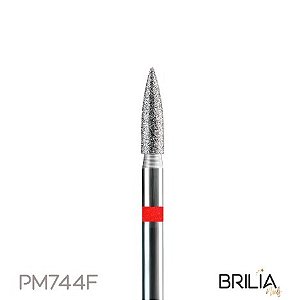 Broca Diamantada Tungstênio Brilia Nails Para Unhas Nail Designer Profissional Variação:PM744F