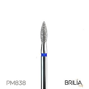 Broca Diamantada Tungstênio Brilia Nails Para Unhas Nail Designer Profissional Variação:PM838