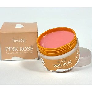 Gel Construtor Beltrat 24g UV LED Para Alongamento De Unhas Nude Pink Branco Clear Variação:Pink Rosé