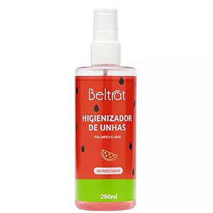 Higienizador De Unhas Beltrat 260ml Spray Para Limpeza Nail Designer Variação:Melancia