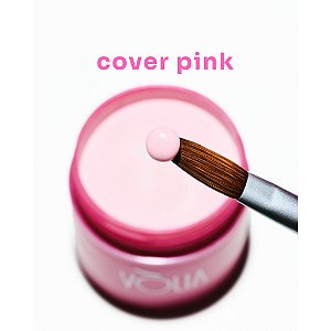 Pó Acrílico Vólia 30g Alongamento Unhas Acrílicas Fibra Molde Profissional Variação:Cover Pink