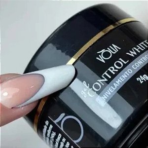 Gel Vòlia Pote 24g UV LED Para Alongamento De Unhas Variação:Gel Control White