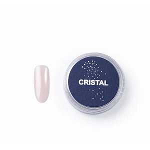 Pó Cromado Bluwe ShineBlu 0,5g Nail Art Unhas Efeito Espelhado Holográfico Variação:Cristal