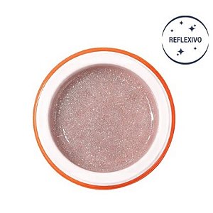 Gel Bluwe 30g UV LED Para Alongamento De Unhas Construtor Gummy Shine Profissional Variação:Gel Gummy Bege Flash