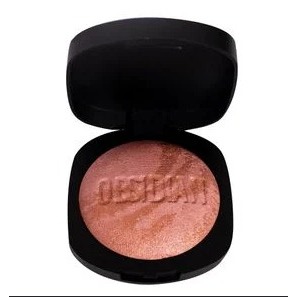 Ruby Rose Obsidian Carved In Marble Baked Blush Iluminador Marmorizado Maquiagem Glow Variação:Allegory Of Honor