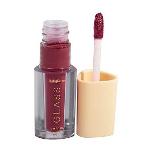 Batom Líquido Ruby Rose Glass Velvety 3,5ml Matte Aveludado Alta Pigmentação Variaçao:BG05