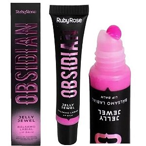 Ruby Rose Obsidian Jelly Jewel Bálsamo Labial Lip Balm Hidratante Com Cor Variação:Rhodonite