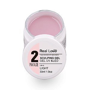 Gel Sculpting Real Love 30ml UV LED Para Alongamento De Unhas Profissional Variação:02