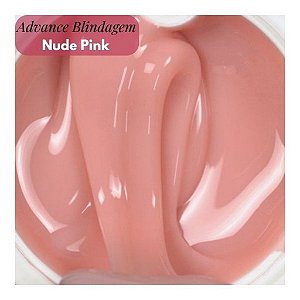 Gel Blindagem Ecoline Advance 32g UV LED Para Unhas Banho De Gel Alongamento Variação:Nude Pink