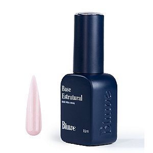 Base Estrutural Bluwe 11ml UV LED Para Blindagem Alongamento Gel Fibra Variação:Natural PInk