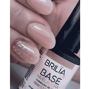 Base Niveladora Brilia 10ml Para Unhas Gel UV LED Blindagem Alongamento Variação:Base Niveladora Camel