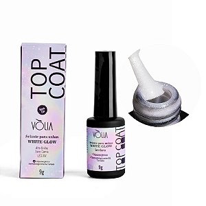 Top Coat Selante Vòlia 9g UV LED Para Unhas Em Gel Alongamento Nail Designer Variação:White Glow
