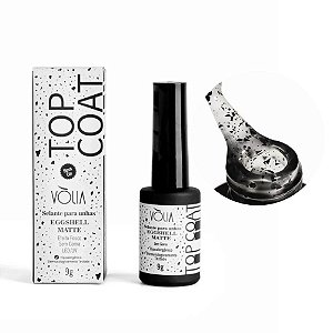 Top Coat Selante Vòlia 9g UV LED Para Unhas Em Gel Alongamento Nail Designer Variação:Eggshell Matte