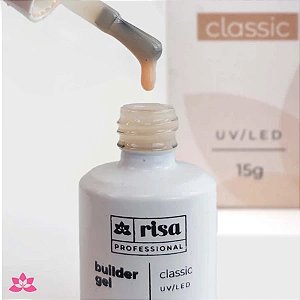 Risa Builder Gel Brush 15g UV LED Gel Construtor Para Alongamento De Unhas Variação:Classic
