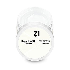 Gel Hard Real Love 15ml UV LED Para Alongamento De Unhas Profissional Variação:21