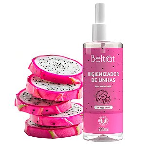 Higienizador De Unhas Beltrat 260ml Spray Para Limpeza Nail Designer Variação:Pitaya