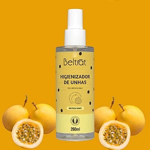 Higienizador De Unhas Beltrat 260ml Spray Para Limpeza Nail Designer Variação:Maracujá