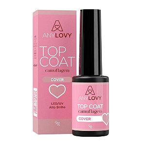 Top Coat Anylovy 9g 10g UV LED Para Unhas Efeito Cristal Matte Glitter Cover Variação:Top Coat Cover