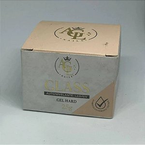 Gel AGL Nails 25g UV LED Para Alongamento De Unhas Fibra Molde F1 Variação:Gel Glass
