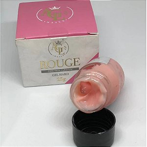 Gel AGL Nails 25g UV LED Para Alongamento De Unhas Fibra Molde F1 Variação:Gel Rouge