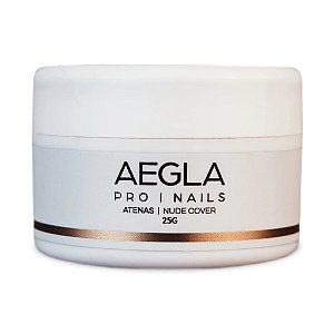 Gel Aegla 25g UV LED Para Alongamento De Unhas Katerine Santorini Troia Atenas Variação:Atenas | Nude Cover