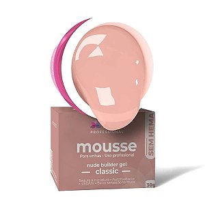 Gel Mousse Risa 30g Sem HEMA UV LED Para Alongamento De Unhas Variação:Classic