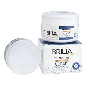 Gel Brilia Nails 25g UV LED Para Alongamento De Unhas Control Autonivelante Variação:Control Clear