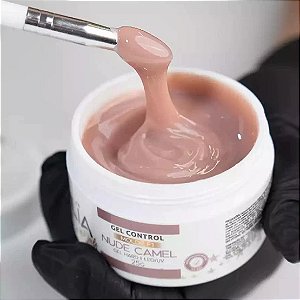 Gel Brilia Nails 25g UV LED Para Alongamento De Unhas Control Autonivelante Variação:Control Nude Camel
