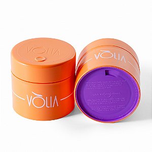 Pote Eco Vòlia 30g Reutilizável Para Gel Refil Alongamento De Unhas Variação:Laranja