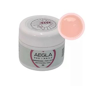 Gel Semi Control Amadinhos Aegla 15g UV LED Para Alongamento De Unhas Variação:Pink Light