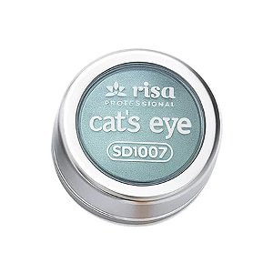 Risa Pó Cat’s Eye Magnético Cromado Para Unhas Efeito Olho De Gato Nail Art Variação:SD1007