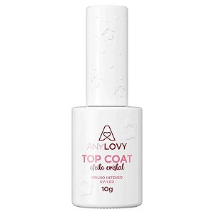Top Coat Anylovy 9g 10g UV LED Para Unhas Efeito Cristal Matte Glitter Cover Variação:Top Coat Cristal