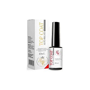AGL Nails Top Coat 9g Alto Brilho UV LED Finalizador Para Alongamento De Unhas