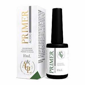 AGL Nails Primer Ácido 10ml Preparador Para Alongamento De Unhas
