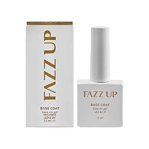 Base Coat Gel FAZZ UP 12ml UV LED Para Esmaltação Em Gel E Blindagem De Unhas