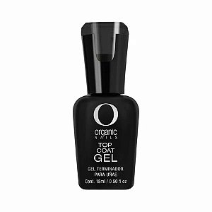 Base Coat E Top Coat Organic Nails 15ml UV LED Para Unhas Gel Profissional Variação:Top Coat