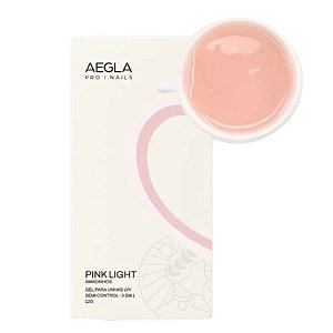 Gel Em Sachê Aegla 12g UV LED Para Alongamento De Unhas Pink Nude White Clear Variação:Pink Light
