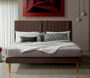 Conjunto Cama Box com Cabeceira