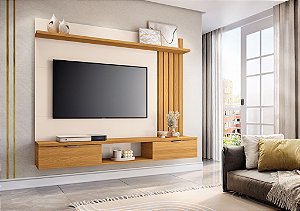 Painel Lets 1,60m - Cor Cinamomo/Off White