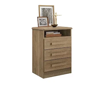 Mesa de Cabeceira Roma (Noce)