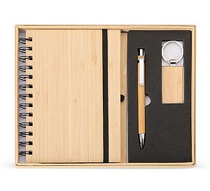 Kit Executivo Ecológico 3 Peças (Gravação a Laser)