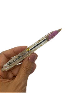 Caneta em resina que troca o refil (unidade)