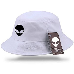 Chapéu com estampa alien
